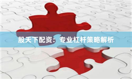 股天下配资：专业杠杆策略解析